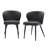 Leather Dining Chair Modern Kitchen & Makeup Chair, Side Chair With Stell Legs, Ergonomic Backrest-774896480-789646656