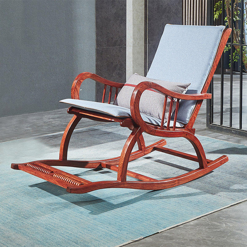 Exquisite solid wood rocking chair