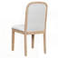 Ensemble de chaises de salle à manger de style rétro avec 4 chaises rembourrées, pour des sièges classiques et confortables dans la salle à manger et le salon.-467359166