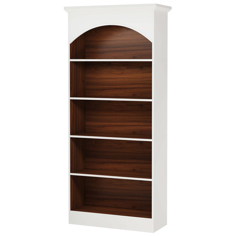 5-Shelf Bookcase, 70.9" Tall Bookshelf with Storage Shelves