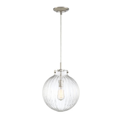 Luminaire suspendu sphère 1 lumière Suzman