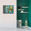 «Sunset Chair Palm» par James Mazzotta, art mural sur toile-841278523