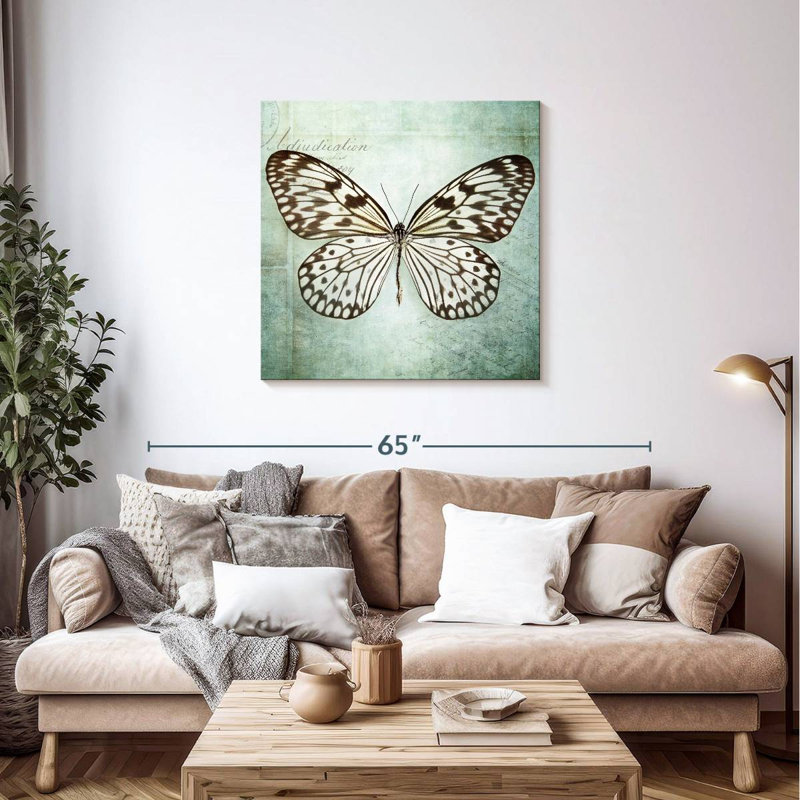 Papillon français VI, H 36 po x l 36 po