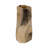 Warner Pinched Metal Vase, Gold-208491399