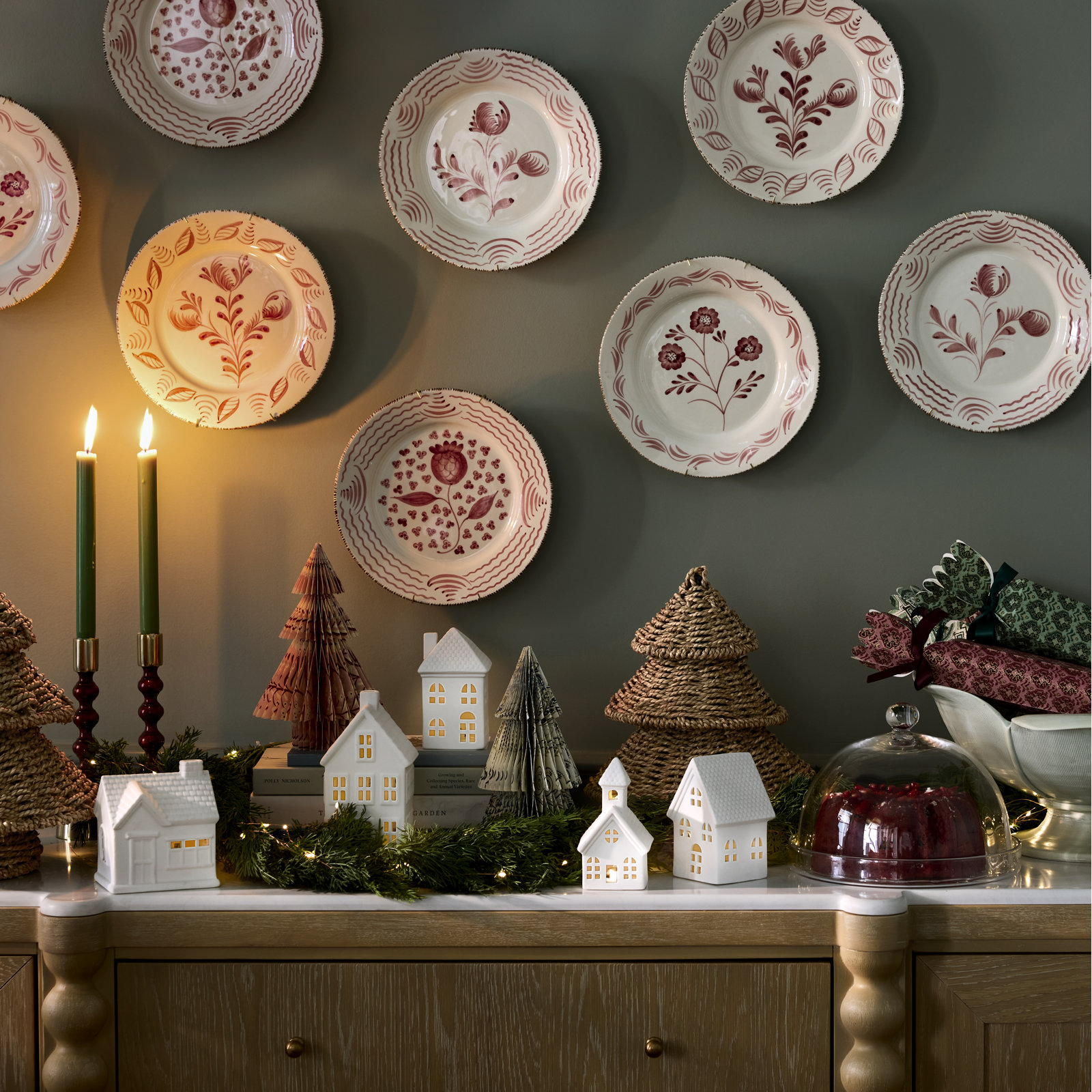 60" Cypress Christmas Garland