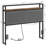 Upholstered Headboard Metal Frame with Charging Station and Storage-84490709-96243449