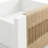 Cord Sideboard with 2-Drawer, 4 Doors and Shelves for Living Room, Kitchen, or Entryway-1992186301