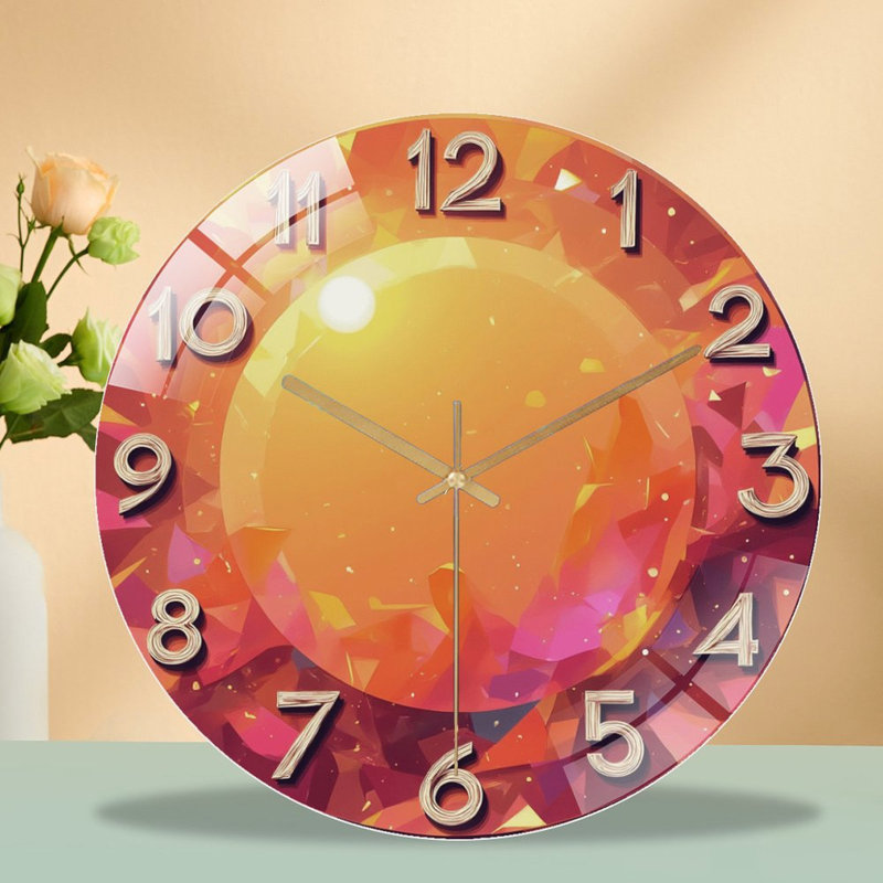 Horloge murale 12 po