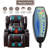 Faux Leather Power Reclining Home Theater Seat with Cup Holder-1899038762
