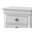 Table de chevet 2 tiroirs Verona, blanc-776046800