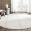 Tapis beige à motif géométrique Ammundsen-941612733