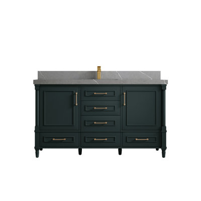 Ensemble de meuble-lavabo simple 60 po Aberdeen