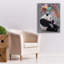  «Paper Panda» par Heather Gauthier, art mural sur toile, 26 po x 34 po