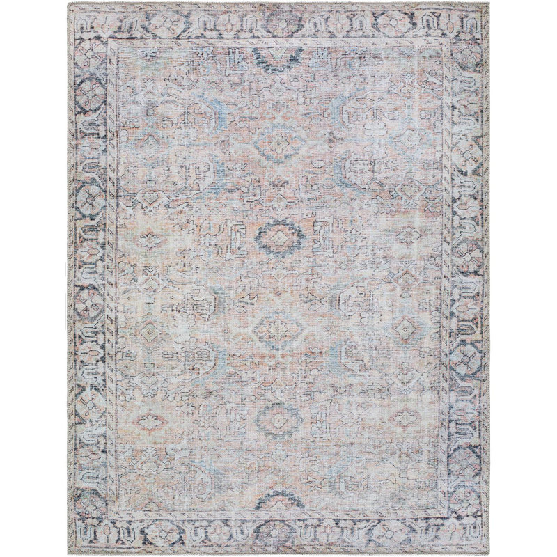 Allizon Machine Washable Area Rug, Runner 2'7" x 10'