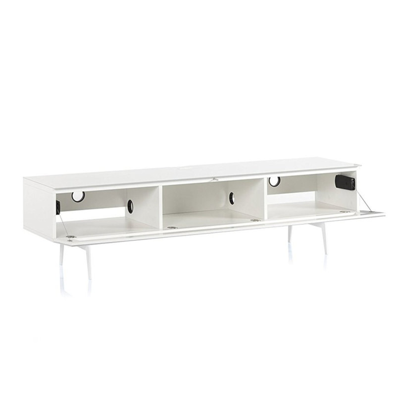 Mcmartin 65'' Media Console, White/White