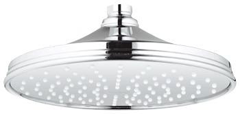 Rainshower™ Rustic Rain Fixed Shower Head, Satin Nickel, 2.5 GPM