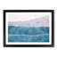 Lone Wolf Abstract - Picture Frame Graphic Art Print-56859547-56859549