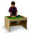 Manufactured Wood Adjustable Rectangle 2 Students Activity Table