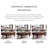Brown Solid Wood Rectangular Coffee Table-215230715