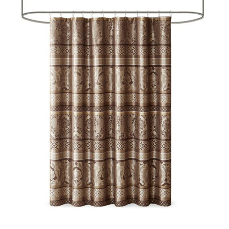 Rideau de douche jacquard