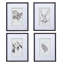 4 art mural avec style - 20 x 28 pouces pour la décoration intérieure