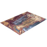 Overdyed One-of-a-Kind 9' 3" X 12' 1" Hand Knotted Area Rug
