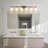 Mid Century  Vanity Light E26 Socket White Glass Bathroom Vanity Light Fixtures Modern Vanity Lights for Bathroom Mirror Hallway-1433023954-1433023959