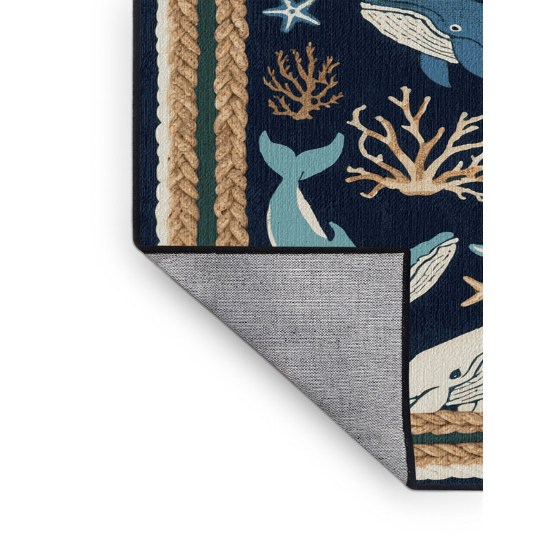 Tapis nautique lavable, Carré 5 pi