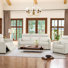 Zero Wall 3-PC Power Reclining Living Room Set With USB & Type C