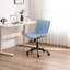 Fauteuil de bureau pivotant en similicuir avec roulettes Brionni-87784330