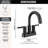 Delta Nicoli Centerset Bathroom Faucet, 2-Handle Bathroom Sink Faucet-135449196