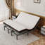 Lit réglable avec matelas en mousse à mémoire de forme de 8 po, massage, gravité zéro, télécommande sans fil et contrôle des applications-1449348159-1486277465