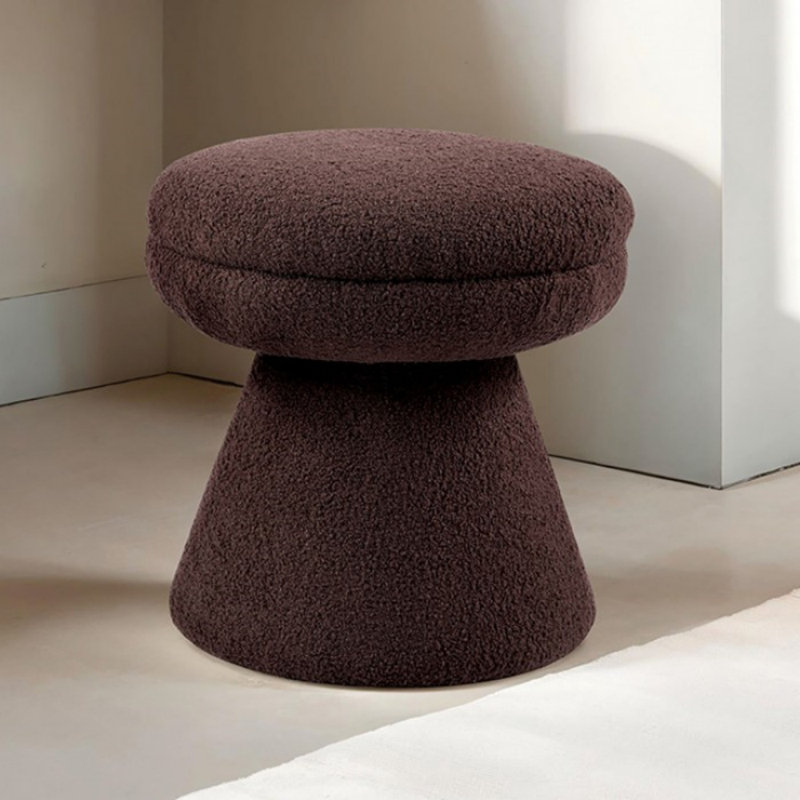Tabouret Gabrielle, Brun