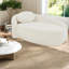 Fauteuils d'appoint peu encombrants, Boucle, salon moderne de 67 pouces pour la maison