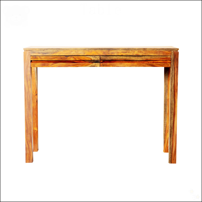 Console à 2 tiroirs Warm Chestnut