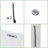 Acrylic Freestanding Bathtub with seat: Spacious rectangle Shape