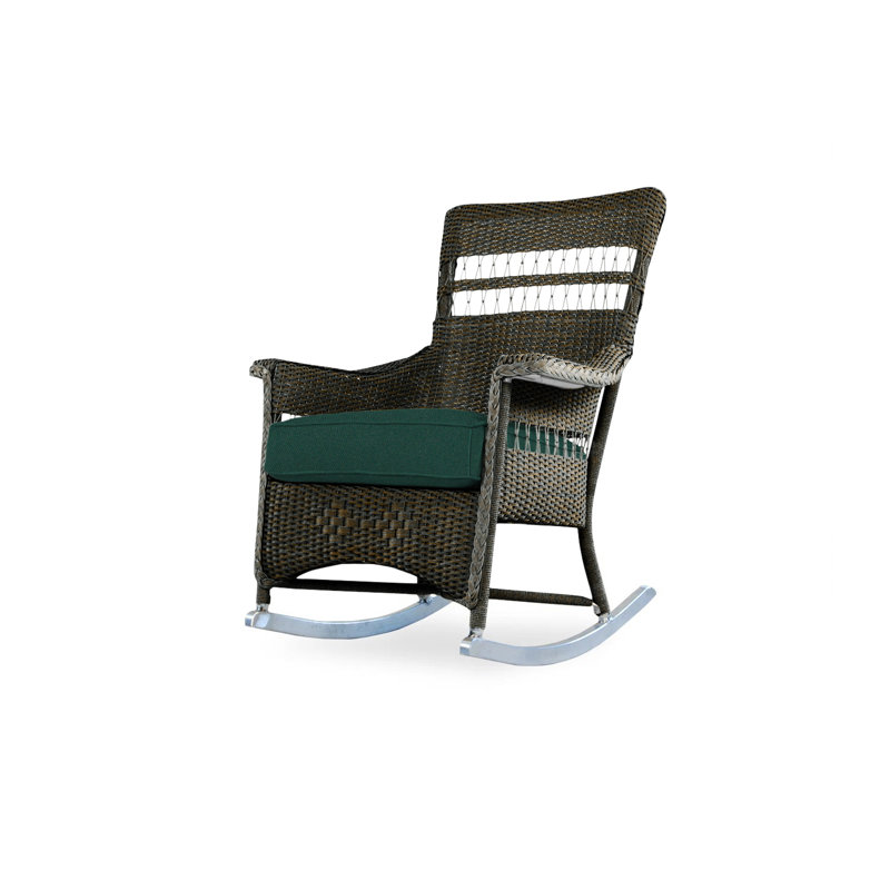 Nantucket Outdoor Rocker Chair, Sandberg Dove, Mink