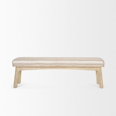 Banc en tissu Clyatt