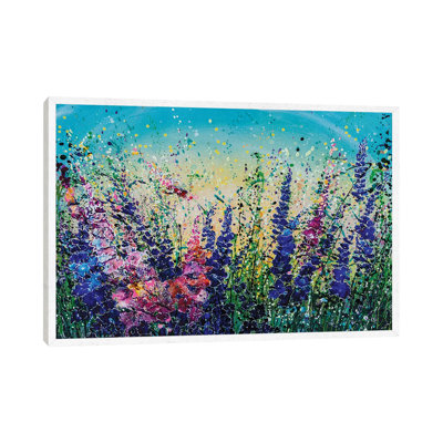 Mile High Wildflowers by Lena Owens - Painting on Canvas