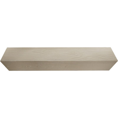 Poutre de plafond à 3 côtés en faux bois Endurathane sablé (poutre en U)