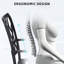 Chaises berçantes d'extérieur pivotantes avec coussins élégants et décolorants