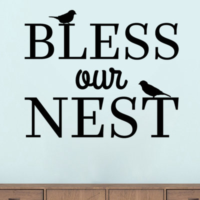 Text & Numbers Non-Wall Damaging Wall Decal