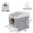 Audriaunna Plastic Enclosed Litter Box Enclosure with Built-in Scoop