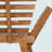 Outdoor Adjustable Patio Wooden Daybed Sofa Chaise Lounge With Cushions-933901793