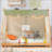 House Bed With Tent And Light, Perfect For Imaginative Play And Cozy Sleep, Ideal For Children's Rooms-1746752025-1746752024