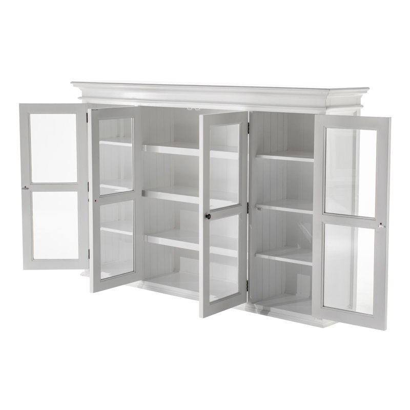 Partie supérieure Halifax Buffol - Buffet avec 4 portes en verre