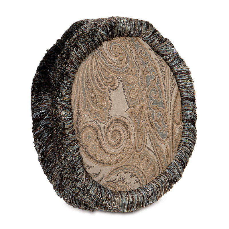 Powell Circular Pillow Cover & Insert