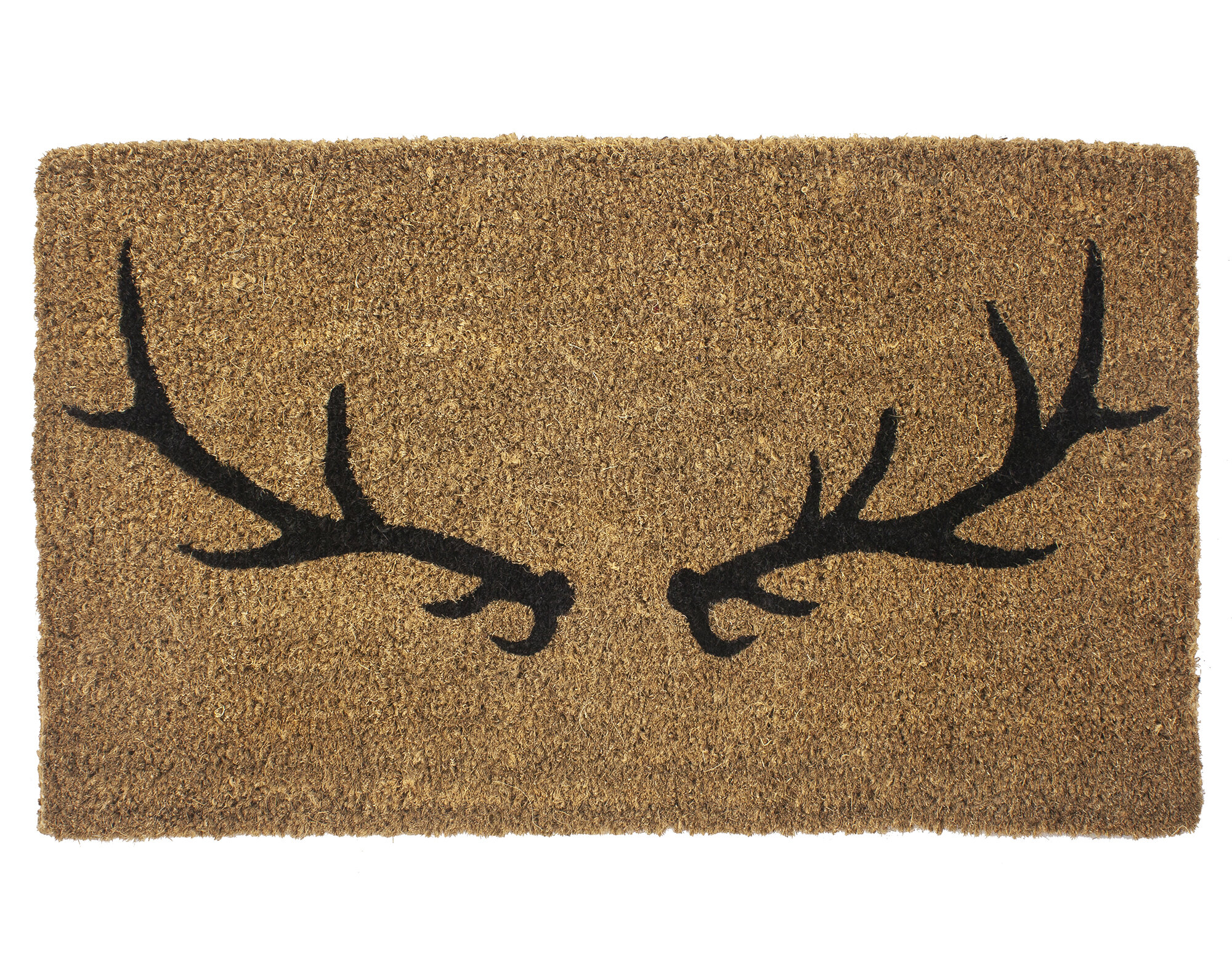 Loon Peak Croll Drifted Nature Welcome Doormat, Size: Rectangle 1'11 inch x 2'11 inch, Brown