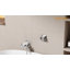 Bec de baignoire en métal noir avec inverseur et pomme de douche à main filtrée Mate-130621361