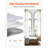 Peel and Stick Wallpaper 17.7x472.4 in White Wood Textured Waterproof